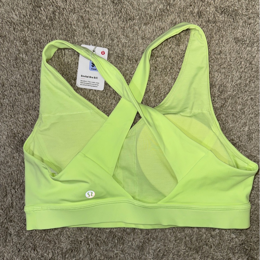 NWT Lululemon Energy Sports Bra - Picture 2 of 2